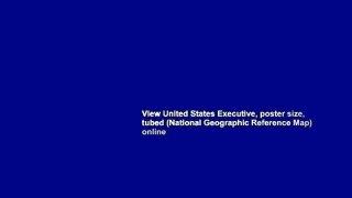 View United States Executive, poster size, tubed (National Geographic Reference Map) online