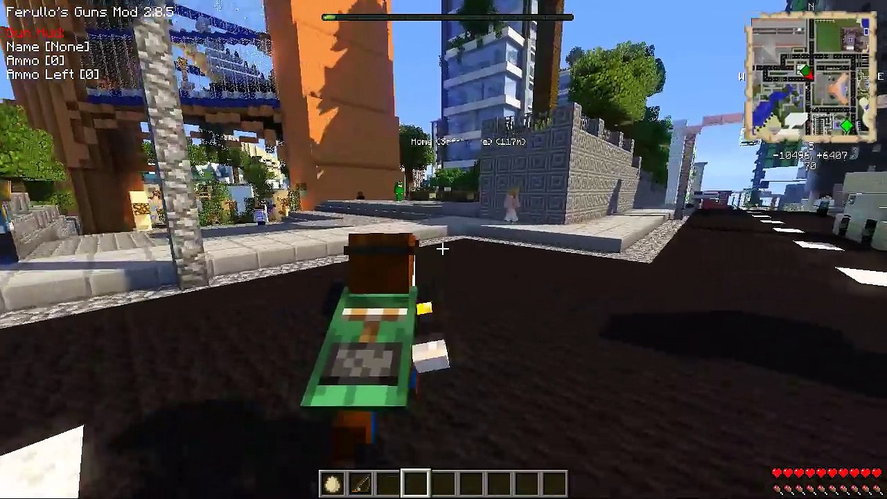 Minecraft | Grand Theft Auto (GTA) | STEALING A STEALTH BOMBER | Mods Showcase [Funny Mome