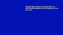 Popular Book  Money and Capital Markets: The Financial System in an Increasingly Global Economy