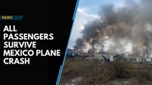 All 101 passengers survive Mexico plane crash