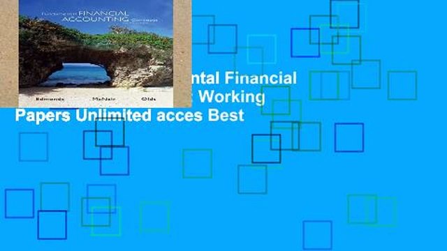 Trial Ebook Fundamental Financial Accounting Concepts: Working Papers Unlimited acces Best