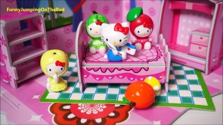 TOP Hello Kitty Jumping on the Bed | Popular Nursery Rhyme video | music song children