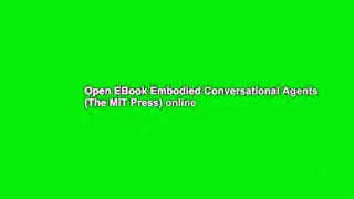 Open EBook Embodied Conversational Agents (The MIT Press) online
