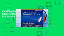 viewEbooks & AudioEbooks Windows Server 2012 Pocket Consultant Full access