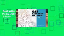 Best seller  GIS Research Methods: Incorporating Spatial Perspectives  E-book