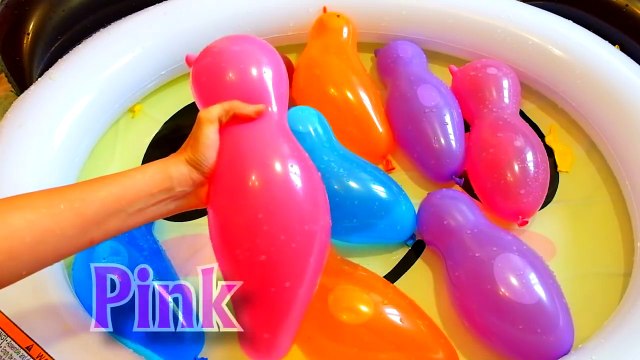 Sofia the First Wet Water Balloons Finger Family and Nursery Rhymes with Balloons