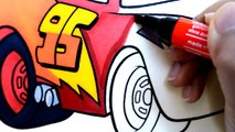 DISNEY CARS Coloring Book Videos Kids Fun Activities Kids Balloons and Toys