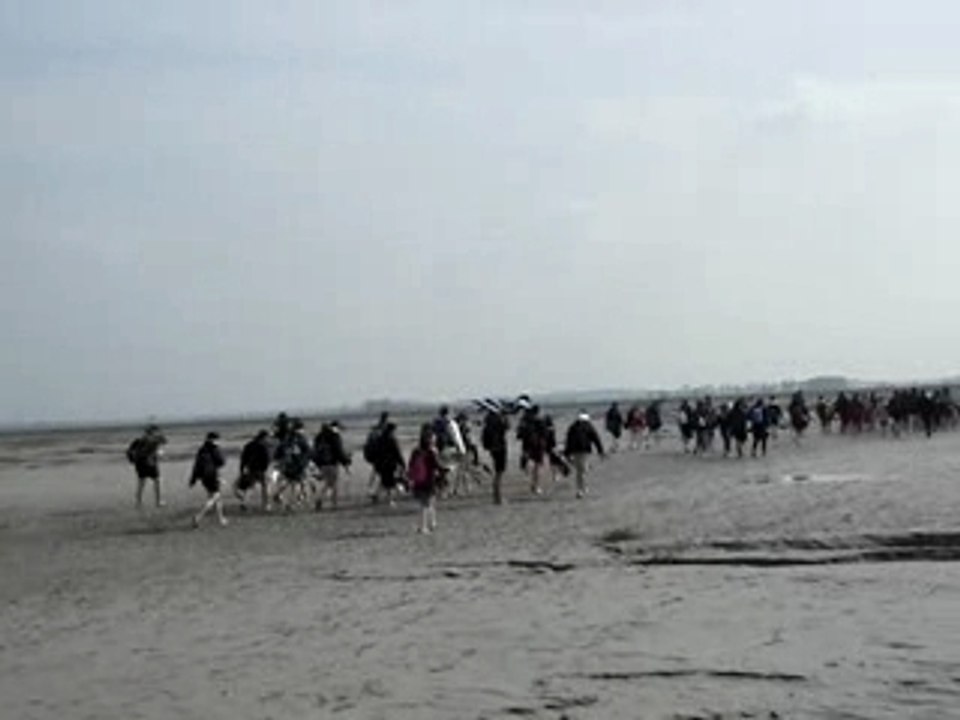 Pèlerinage des étudiants 2007 vers le mont Saint Michel