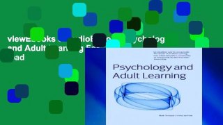 viewEbooks & AudioEbooks Psychology and Adult Learning For Ipad