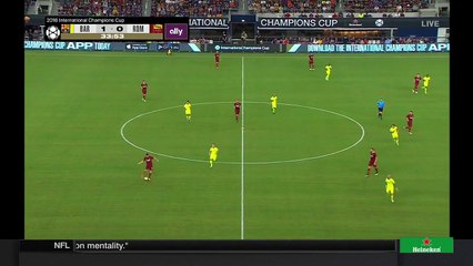 Stephan El Shaarawy goal after great run by Kluivert - Barcelona (1-[1]) Roma