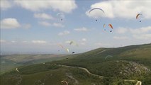 Paragliders fill the skies above Portugal to crown new European Champions