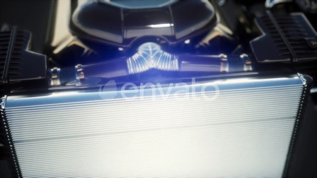 Detailed Car Engine and Other Parts2