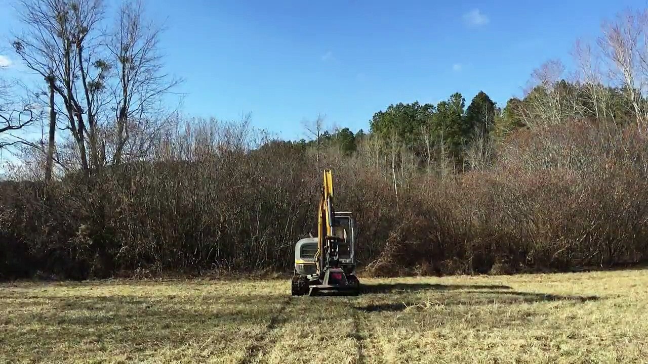 Excavator Forestry Mulching Head