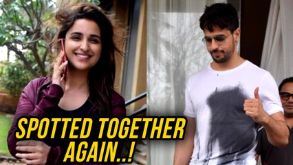 Sidharth Malhotra & Parineeti Chopra SPOTTED Together On A DATE