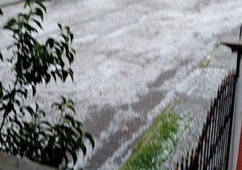 Download Video: Storm Brings Intense Hail and Flooding to Durango, Mexico