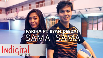 Fariha Ft. Ryan Deedat - Sama Sama (Official Lyric Video)