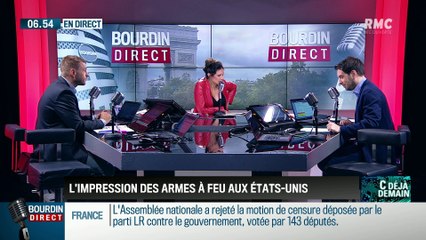 La chronique de Raphaël Grably : L'impression des armes à feu aux Etats-Unis - 01/08