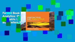 Favorit Book  Predictive HR Analytics: Mastering the HR Metric Unlimited acces Best Sellers Rank :