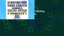 viewEbooks & AudioEbooks Starting Your Career as a Social Media Manager P-DF Reading