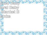 Baby Milestone Blanket  Personalized Baby Blanket  Floral Baby Milestone Blanket  Baby