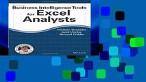 Full Trial Microsoft Business Intelligence Tools for Excel Analysts Unlimited
