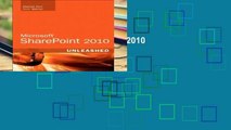 Ebook Microsoft SharePoint 2010 Unleashed Full