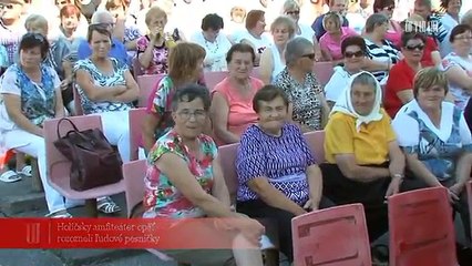 Holíčsky amfiteáter opäť rozozneli ľudové pesničky