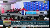 El presidente Nicolás Maduro envió un mensaje de solidaridad al gobierno y pueblo de Nicaragua, que desde hace tres meses viven un proceso de intento desestabil
