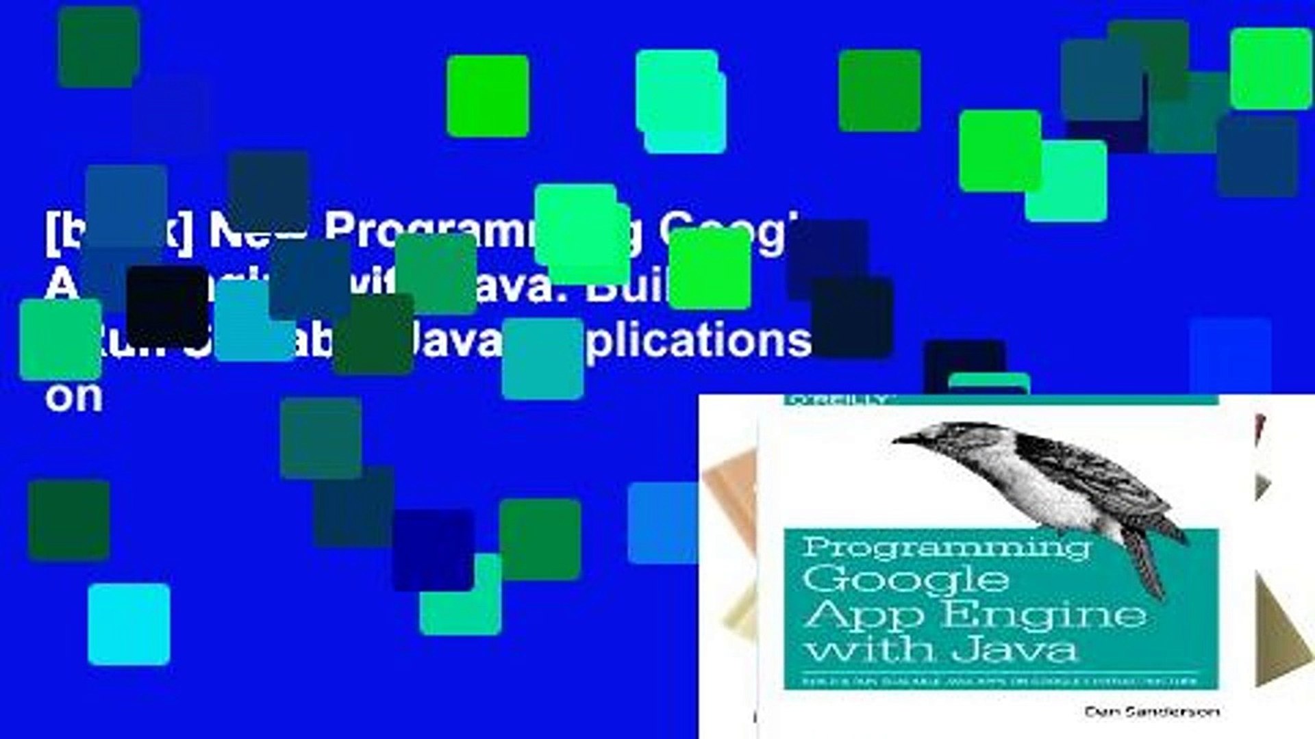 [book] New Programming Google App Engine with Java: Build   Run Scalable Java Applications on