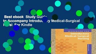 Best ebook  Study Guide to Accompany Introductory Medical-Surgical Nursi  For Kindle