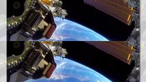 One small step! Nasa release stunning 'Go Pro' footage taken by astronauts while on International