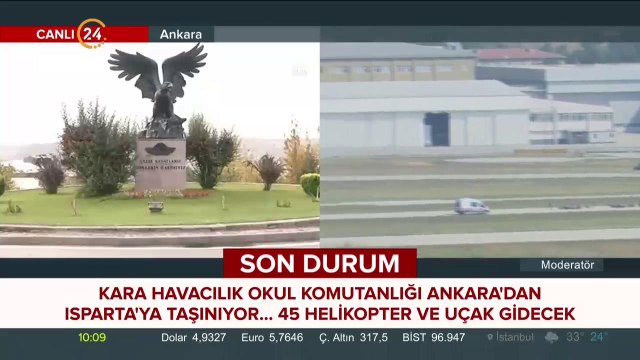 Kara Havacılık Okul Komutanlığı taşınıyor