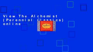 View The Alchemist (Perennial Classics) online