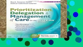 Best seller  Prioritization, Delegation,   Management of Care for the NCLEX-Rn (R) Exam  E-book