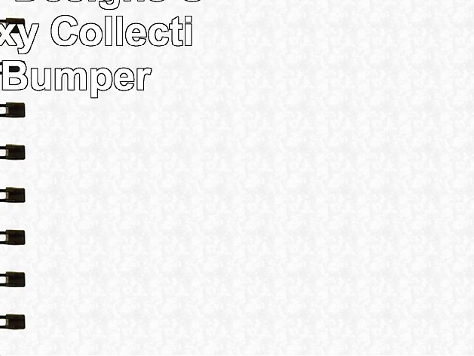 Sweet Jojo Designs Space Galaxy Collection Crib Bumper