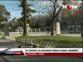 Ledakan di Turki, 10 Tewas, 15 Lainnya Luka