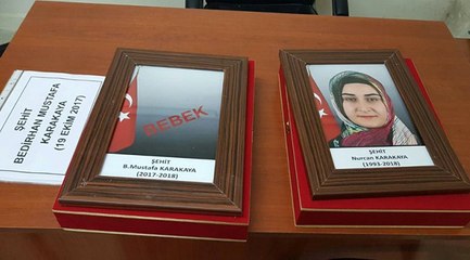 PKK'nın Katlettiği 11 Aylık Bedirhan İçin Üzerinde "Bebek" Yazan Boş Çerçeve Kullanıldı