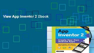 View App Inventor 2 Ebook