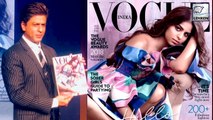 Shahrukh Khan Unveils Daughter Suhana Khan's First Magazine Cover
