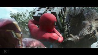 Avengers  Infinity War - Spider-Man Saves Iron Man Scene HD 1080i