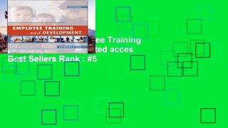 Favorit Book  Employee Training   Development Unlimited acces Best Sellers Rank : #5