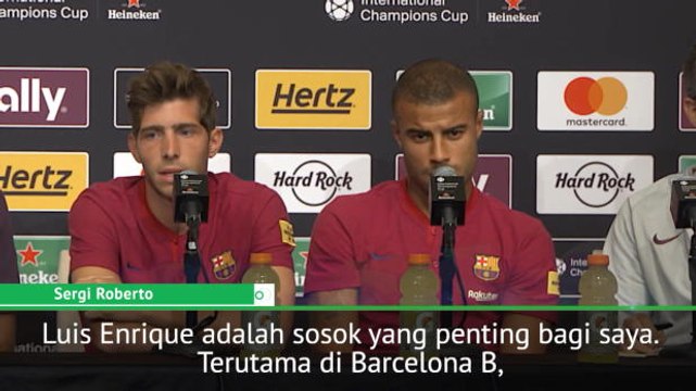 Luis Enrique Sosok Yang Penting Bagi Saya - Sergi Roberto