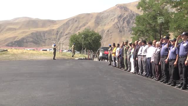 Terör Saldırısında Şehit Olan Asker Eşi ve Bebeği İçin Tören