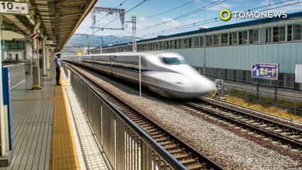 일본의 고속열차, 신칸센의 부서진 코부분에서 신체 일부 발견