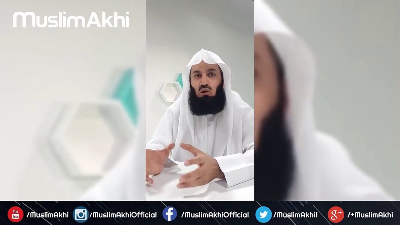 Important Correction  Mufti Menk (720p)