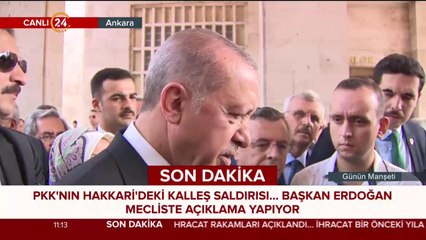 Başkan Erdoğan: ABD'nin tehdit diline prim vermeyiz