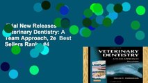 Trial New Releases  Veterinary Dentistry: A Team Approach, 2e  Best Sellers Rank : #4