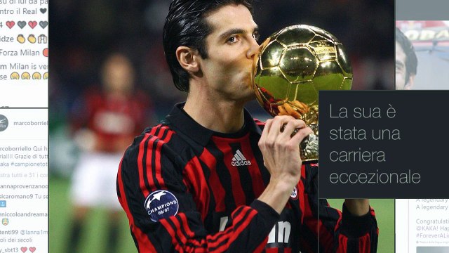 Ricardo Kaka l'addio al calcio e l'omaggio dei social - Notizie.it