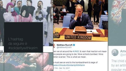 Solidarity with Karim, i social contro la guerra in Siria #StaywithKarim - Notizie.it