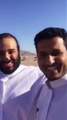 ولي العهد السعودي محمد بن سلمان يتناول الطعام مع المارة في مدينة نيوم